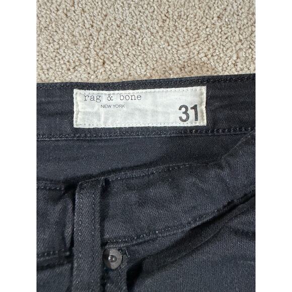 Rag & Bone - Women's Black Jeans - Size 31 - Picture 5 of 9